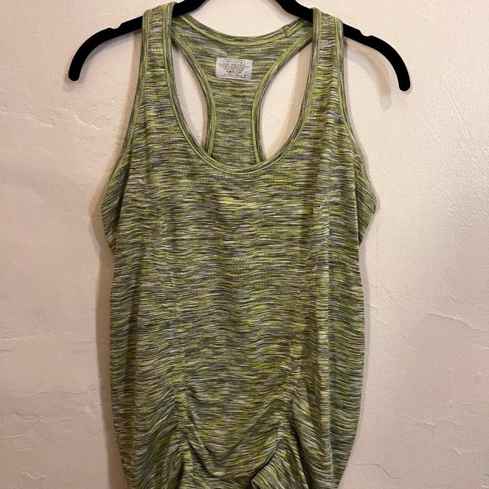 Green Athleta Running Tank